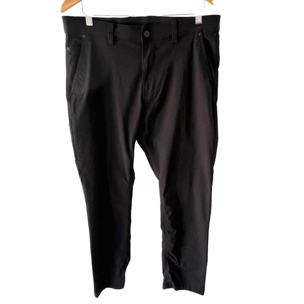 Weatherproof Mens Hiking Pants 34x30 Black Stretch Utility Outdoor Adventure